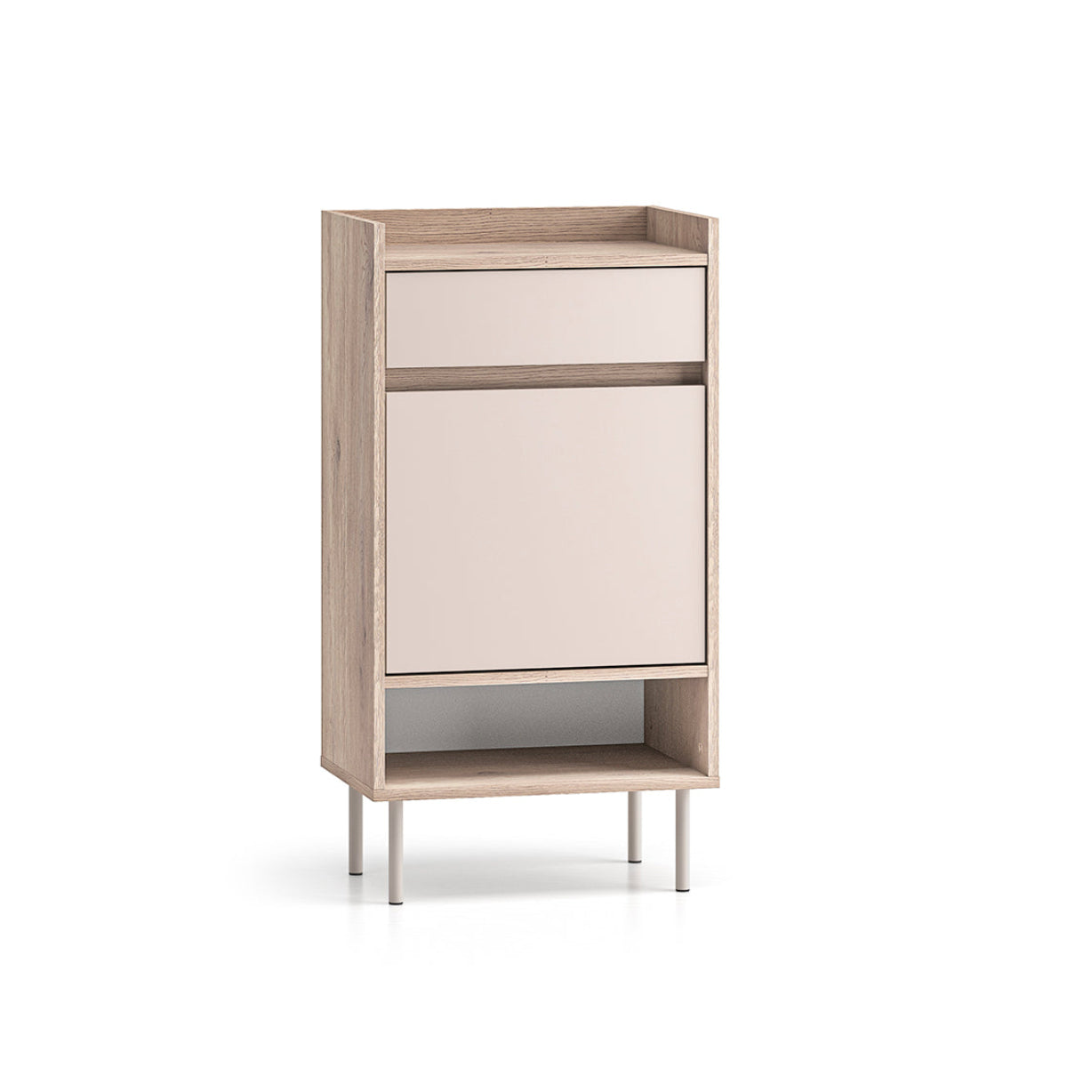 Mueble zapatero 1 puerta 1 cajón alos cachemira y madera