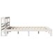 Estructura De Cama Doble Matrimonial 156x222 Estructura De Cama Doble Matrimonial 156x222 Blanco