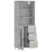 Aparador alto - Mueble de almacenamiento 69 Aparador alto - Mueble de almacenamiento 69 Gris
