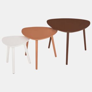 Conjunto de 3 mesas de centro Well Home Nesting