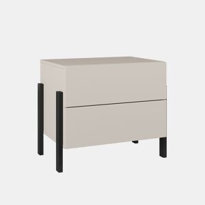 Mesa de cabeceira Bérénice Caxemira 2 gavetas