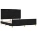 Estructura de cama matrimonial 186x207 Estructura de cama matrimonial 186x207 Negro