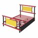 Camas infantiles 91x207 Camas infantiles 91x207 Rojo