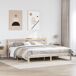 Estructura De Cama Doble Matrimonial 206x222 Estructura De Cama Doble Matrimonial 206x222 Blanco