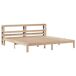 Estructura De Cama Doble Matrimonial 206x222 Estructura De Cama Doble Matrimonial 206x222 Blanco
