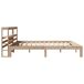 Estructura De Cama Doble Matrimonial 206x222 Estructura De Cama Doble Matrimonial 206x222 Blanco