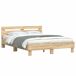 Estructura de cama matrimonial 155x203 Estructura de cama matrimonial 155x203 Blanco