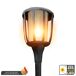Aktive - Baliza solar exterior luz cálida en movimiento Aktive - Baliza solar exterior luz cálida en movimiento Negro