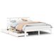 Estructura De Cama Doble Matrimonial 138x195 Estructura De Cama Doble Matrimonial 138x195 Blanco