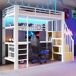 Cama alta para niños 251x96 Cama alta para niños 251x96 Blanco