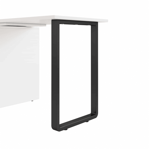 Secretária 2 em 1 com cama dobrável - estrutura metálica, colchão de 4 cm, rodízios, armário com 2 compartimentos - branco