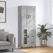 Aparador alto - Mueble de almacenamiento 69 Aparador alto - Mueble de almacenamiento 69 Gris