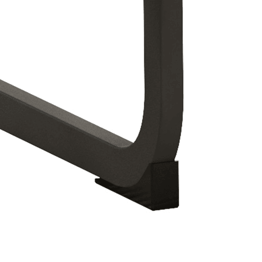 Cadeiras de sala de jantar 2 peças - design ergonómico e pernas metálicas - branco e preto