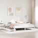 Estructura De Cama Doble Matrimonial 183x203 Estructura De Cama Doble Matrimonial 183x203 Blanco