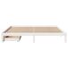 Estructura De Cama Doble Matrimonial 183x203 Estructura De Cama Doble Matrimonial 183x203 Blanco