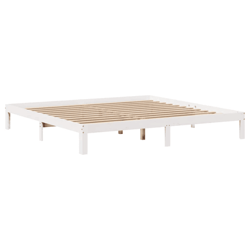 Estrutura de Cama de casal simple c gavetas 180x200 cm pinho maciça branco Estrutura de Cama de casal simple c gavetas 180x200 cm pinho maciça branco
