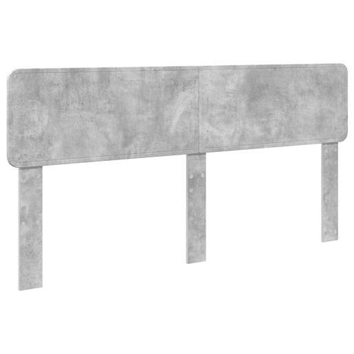 Estrutura de Cama de casal para adultos com cabeceira Concreto 180 x 200 cm