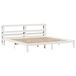 Estructura De Cama Doble Matrimonial 186x222 Estructura De Cama Doble Matrimonial 186x222 Blanco