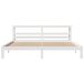Estructura De Cama Doble Matrimonial 186x222 Estructura De Cama Doble Matrimonial 186x222 Blanco