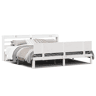 Estrutura De Cama Dupla para adultos c cabeceira - 200x200 cm branco