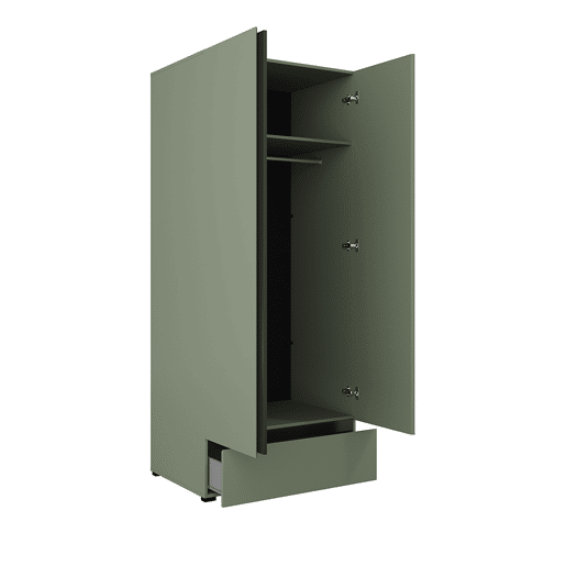 Armário de 2 portas e 1 gaveta Lilia Green
