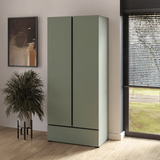 Armário de 2 portas e 1 gaveta Lilia Green