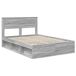 Estructura De Cama Doble Matrimonial 163x210 Estructura De Cama Doble Matrimonial 163x210 Gris