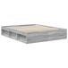 Estructura De Cama Doble Matrimonial 163x210 Estructura De Cama Doble Matrimonial 163x210 Gris