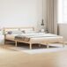 Estructura de cama matrimonial 165x215 Estructura de cama matrimonial 165x215 Natural