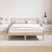 Estructura de cama matrimonial 165x215 Estructura de cama matrimonial 165x215 Natural