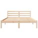 Estructura de cama matrimonial 165x215 Estructura de cama matrimonial 165x215 Natural