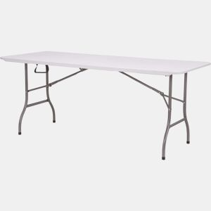 Mesa dobrável multifuncional com fixador de barra