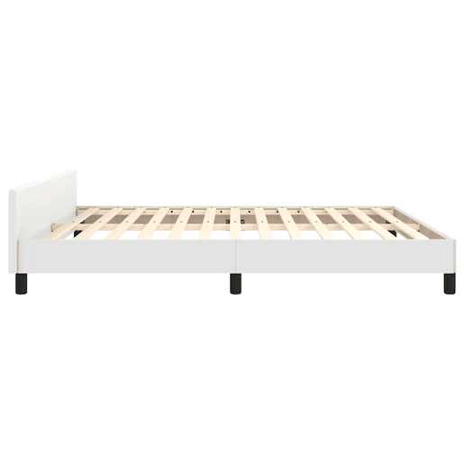 Estrutura De Cama Dupla para adultos c cabeceira - 180x200 cm branco