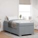 Estructura de cama individual para adultos 80x200 Estructura de cama individual para adultos 80x200 Gris Claro
