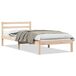 Estructura de cama individual para adultos 105x225 Estructura de cama individual para adultos 105x225 Natural