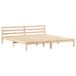 Estructura de cama matrimonial 185x225 Estructura de cama matrimonial 185x225 Natural