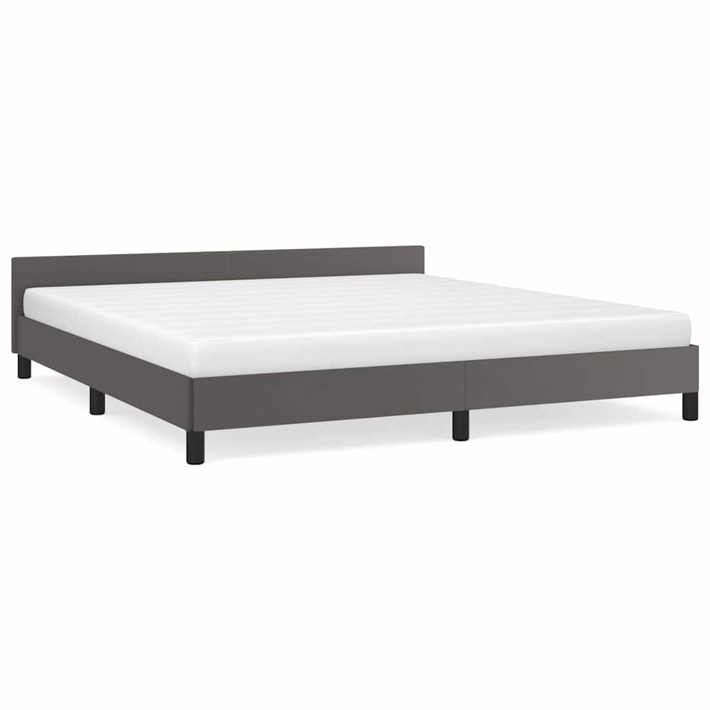 Estructura De Cama Doble Matrimonial 186x207 Gris