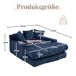 Sofás cama individuales Sofás cama individuales Azul