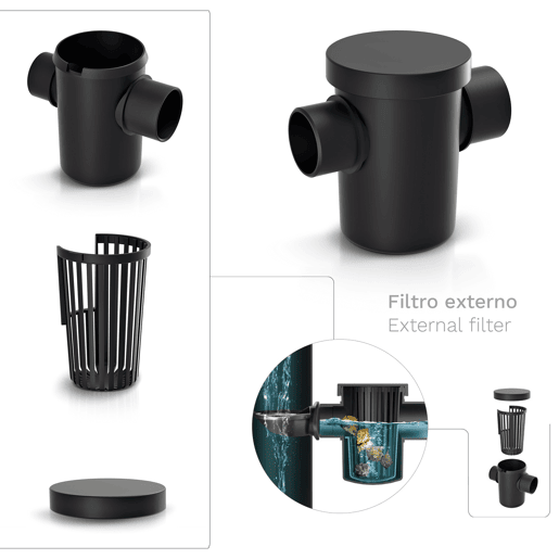 Conjunto de acessórios para tanquesbarris de água da chuva