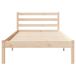 Estructura de cama individual para adultos 85x215 Estructura de cama individual para adultos 85x215 Natural