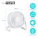 Well Home Ventilador de mesa USB Well Home Ventilador de mesa USB Blanco