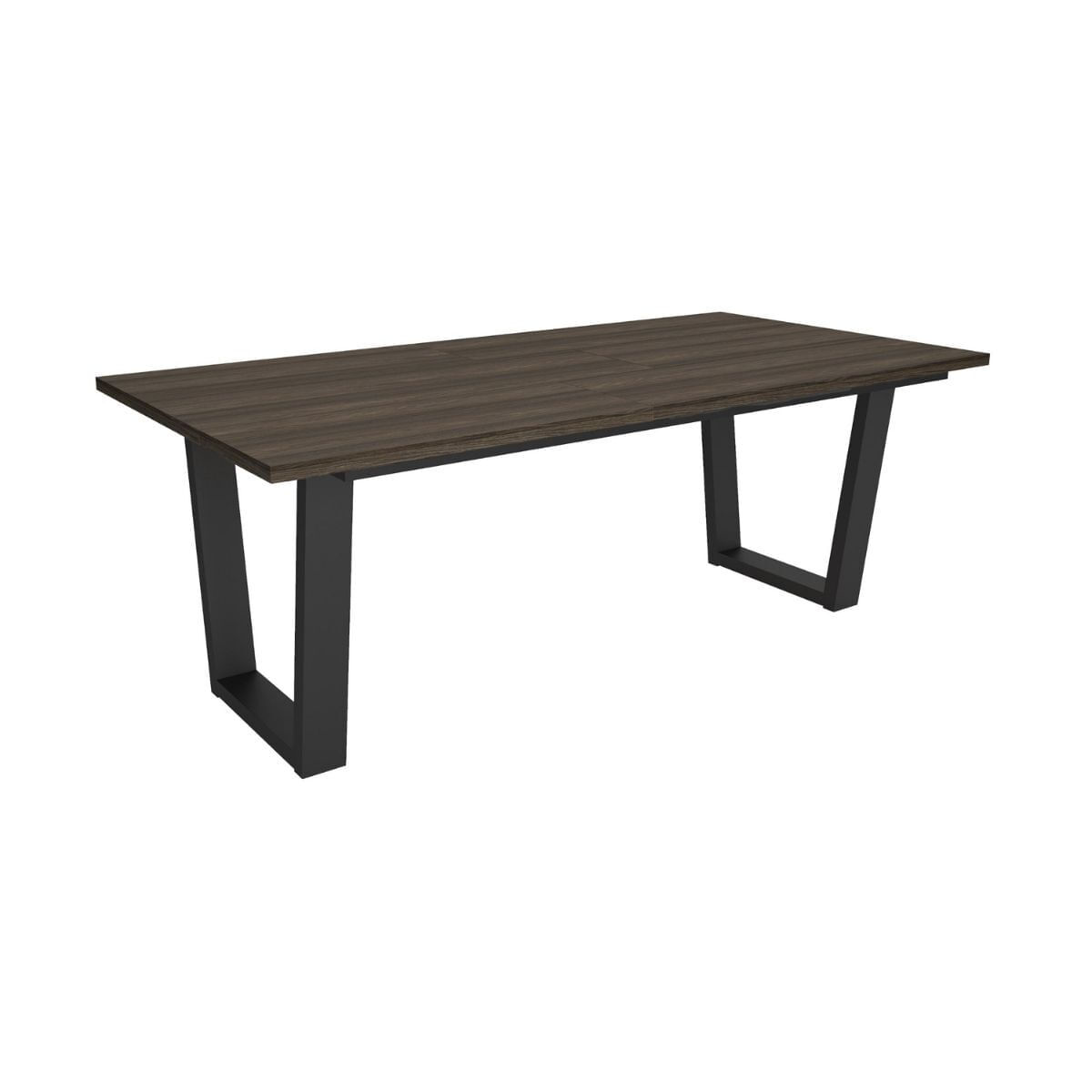 Mesa de comedor Kroma diseño fijo patas en U 194x90