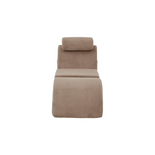 Poltrona ergonómica moderna - Design exclusivo, espuma de compressão, capa removível, bolso lateral - Caqui