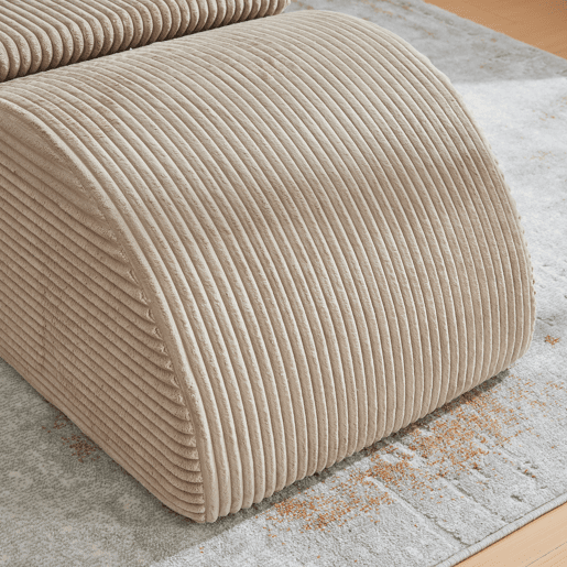Poltrona ergonómica moderna - Design exclusivo, espuma de compressão, capa removível, bolso lateral - Caqui