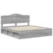Estructura De Cama Doble Matrimonial 183x206 Estructura De Cama Doble Matrimonial 183x206 Gris