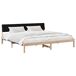 Estructura de cama matrimonial 205x214 Estructura de cama matrimonial 205x214 Blanco/ Gris Claro