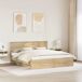 Estructura de cama matrimonial 183x210 Estructura de cama matrimonial 183x210 Gris