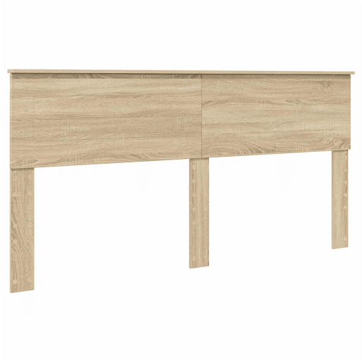 Estrutura da Cama de casal moderno com cabeceira Carvalho Sonoma 180 x 200 cm