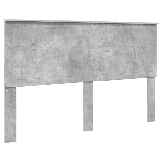 Estrutura de Cama de casal para adultos com cabeceira Concreto 160 x 200 cm