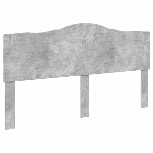 Estrutura de Cama de casal para adultos com cabeceira Concreto 180 x 200 cm